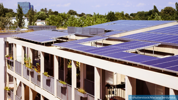 Photovoltaik auf dem Mehrfamilienhaus, Karlsruhe, PV-Beratung